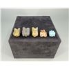 Image 4 : Zuni Carved Stone Frog Fetishes
