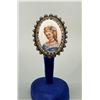 Image 1 : Limoges France Painted Porcelain Brooch