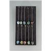 Image 3 : Sterling Silver Gemstone Cocktail Olive Picks