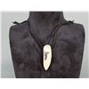 Image 1 : Alaskan Eskimo Inuit Scrimshaw Puffin Necklace