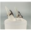 Image 2 : Grouping of Sterling Silver Rings