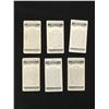 Image 2 : LOT OF 4 VINTAGE 1933 CHURCHMAN'S CIGARETTE BOXING TRADING CARDS
