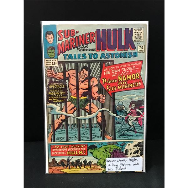 MARVEL COMICS NO.70 TAKES TO ASTONISH