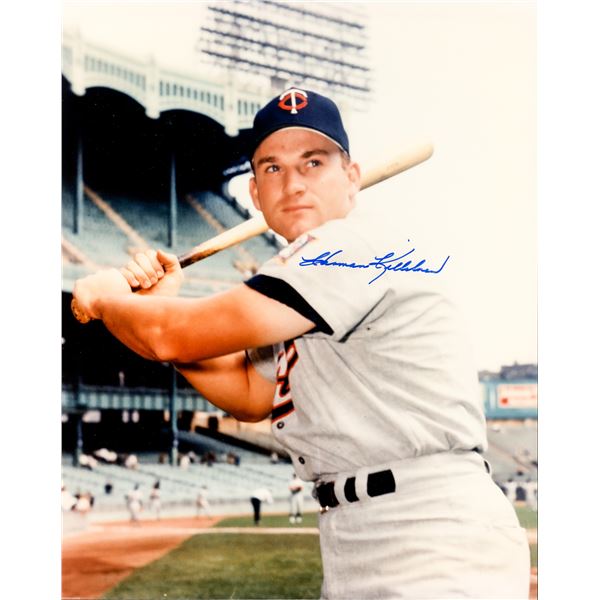 HARMON KILLEBREW SIGNED 8X10 PHOTO