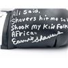 Image 2 : ERNIE SHAVERS SIGNED BOXING GLOVE PSA/ERNIE SHAVERS COA