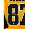 Image 2 : SIDNEY CROSBY SIGNED PITTSBURGH PENGUINS JERSEY KB AUTHENTICS COA