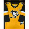 Image 3 : SIDNEY CROSBY SIGNED PITTSBURGH PENGUINS JERSEY KB AUTHENTICS COA