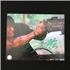 Image 1 : SYLVESTER STALLONE SIGNED RAMBO 8X10 - KB COA
