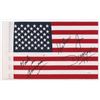 Image 1 : WWF HACKSAW JIM DUGGAN SIGNED USA FLAG (JSA COA)