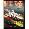 Image 1 : FAST AND THE FURIOUS 8X10 SIGNED BY BREWSTER AND VIN DIESEL - KB COA