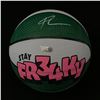 Image 1 : GIANNIS ANTETOKOUNMPO SIGNED GRAFFITI BASKETBALL WITH COA