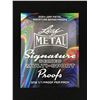 Image 1 : 2024 LEAF METAL SIGNATURE SERIES MULTI-SPORT SEALED PACK CONTAINS 1-1