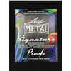 Image 1 : 2024 LEAF METAL SIGNATURE SERIES MULTI-SPORT SEALED PACK CONTAINS 1-1