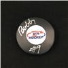 Image 1 : BOBBY HULL SIGNED USA HOCKEY PUCK GOLDEN STANDARD CERTIFICATION