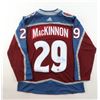 Image 1 : NATHAN MACKINNON SIGNED COLORADO AVALANCHE JERSEY (AJ SPORTS COA)