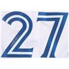 Image 2 : VLADIMIR GUERRERO JR. SIGNED BASEBALL JERSEY (LEAF COA)