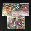 Image 1 : LOT OF 5 SPIDERMAN COMICS - MARVEL COMICS