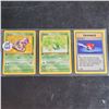 Image 1 : 3 x 1ST Edition Collectors Pokemon Cards