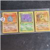 Image 1 : 3 X 1ST Edition Collectors Pokemon Cards