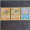 Image 1 : 3 X 1ST Edition Collectors Pokemon Cards