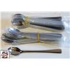 Image 1 : 24 NEW S/S LONG STIRRING / MIXING SPOONS - 8"