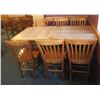 Image 1 : LOT OF 2 DINING TABLES W/ 6 CHAIRS