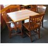 Image 1 : DINING TABLE W/ 4 CHAIRS