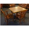 Image 1 : DINING TABLE W/ 4 CHAIRS