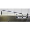 Image 3 : QUEST 10' STAINLESS STEEL 3-WELL SINK W/ FAUCET &