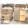 Image 1 : TWO PALLETS OF ASSORTED LEATHERETTE BOOTH SEATING