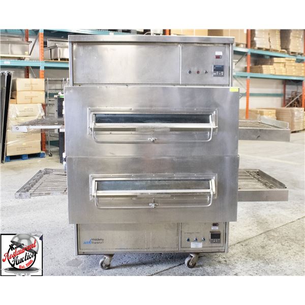 MIDDLEBY MARSHALL DOUBLE STACKED CONVEYOR PIZZA