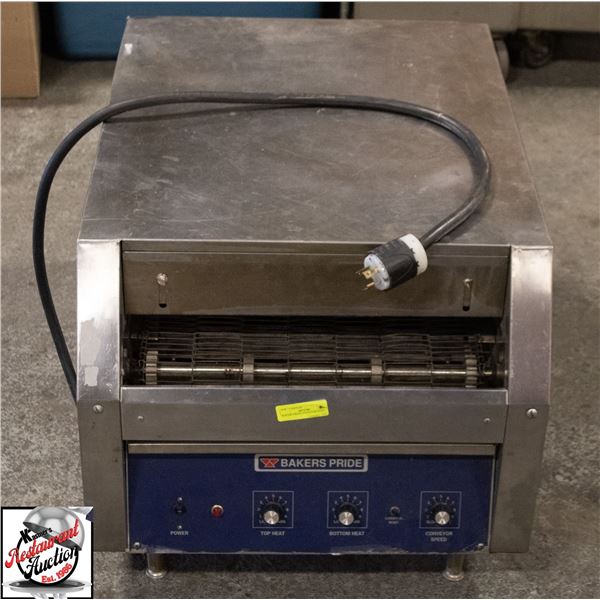 UNCLAIMED: BAKERS PRIDE CONVEYOR OVEN