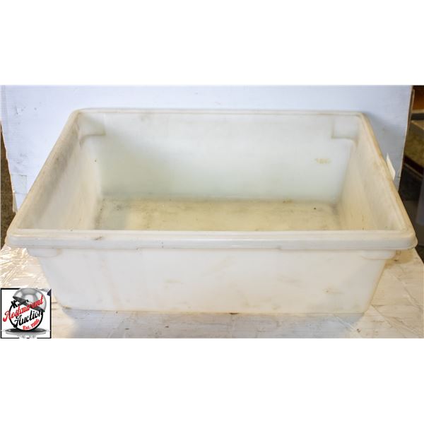 18"X, 25"X, 9" PLASTIC FOOD STORAGE BIN