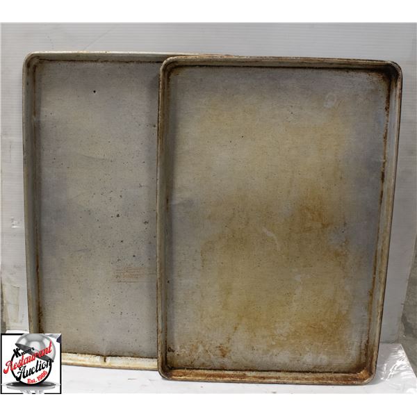 TWO FULL SIZE BUN PANS