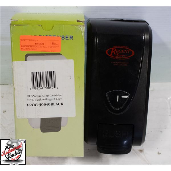 BAILIFF SEIZURE: BF WALL MOUNT MANUAL SOAP