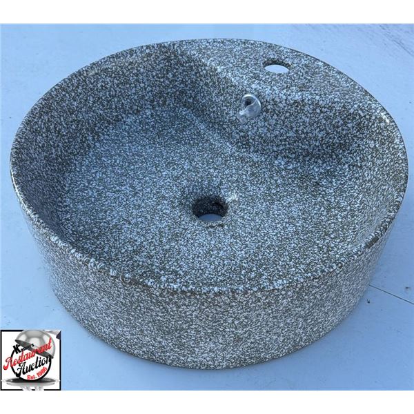 BIANCO 18" X 4" SPECAL FINISH VESSEL SINK