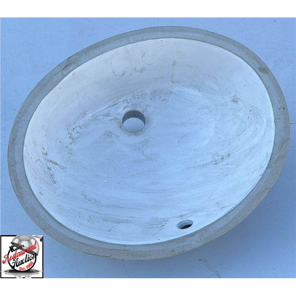 BIANCO WHITE UNDERMOUNT SINK