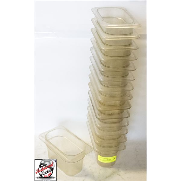 15 - 1/9TH POLYCARB INSERTS