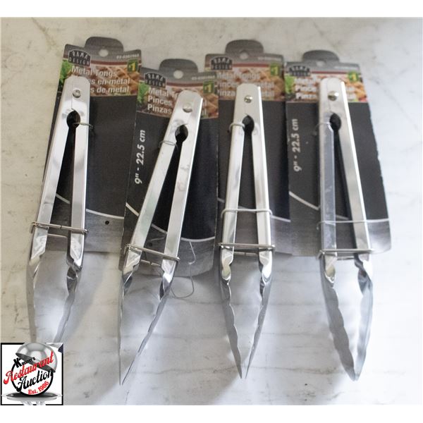 4 - 9" TONGS