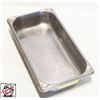 Image 1 : 1/3RD SIZE 2.5" DEEP STAINLESS STEEL INSERT