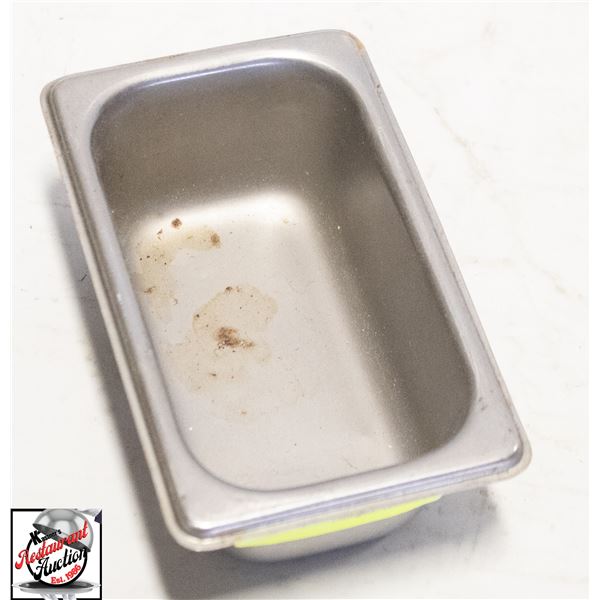 1/16 SIZED 2.5" DEEP STAINLESS STELL INSERT