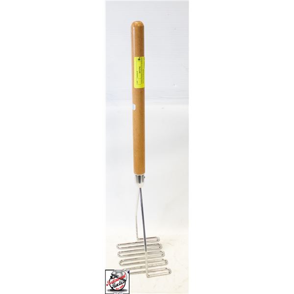 LONG HANDLE POTATO MASHER / DOUGH KNEADER