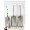 Image 1 : 3 DEEP FRYER BASKETS