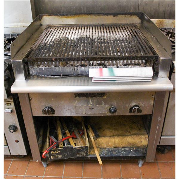 EMBERGLO RADIANT NATURAL GAS CHARBROILER