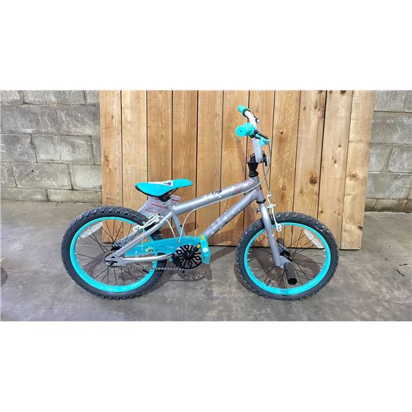 HUFFY FROZEN SINGLE SPEED CHILDREN'S BICYCLE
