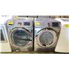 Image 1 : SAMSUNG WF42H5600AP/A2 FRONT LOADING GREY CLOTHES WASHER & SAMSUNG DVA2H5200EP/AC FRONT LOADING