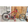 Image 1 : NIRVE RED CHOPPER STYLE E BIKE *NO KEY, NO CHARGER, WORKING CONDITION UNKNOWN, MISSING PARTS*