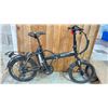 Image 1 : GO CITY BLACK 6 SPEED FOLDING E BIKE *NO KEY, NO CHARGER, WORKING CONDITION UNKNOWN, NO KICKSTAND*