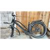 Image 2 : ET CYCLE T1000 BLACK 8 SPEED E BIKE WITH FRONT & REAR RACKS *NO KEY, NO CHARGER, NO BATTERY,