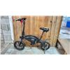 Image 2 : JETSON BLACK E BIKE *NO KEY, NO CHARGER, WORKING CONDITION UNKNOWN, POWERS ON*